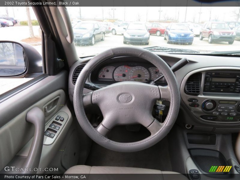 Black / Oak 2002 Toyota Sequoia Limited