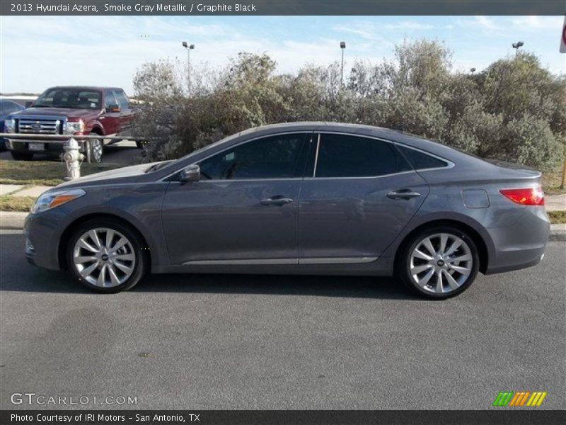Smoke Gray Metallic / Graphite Black 2013 Hyundai Azera