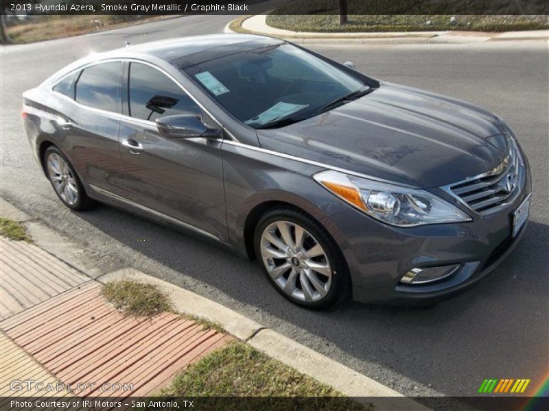 Smoke Gray Metallic / Graphite Black 2013 Hyundai Azera