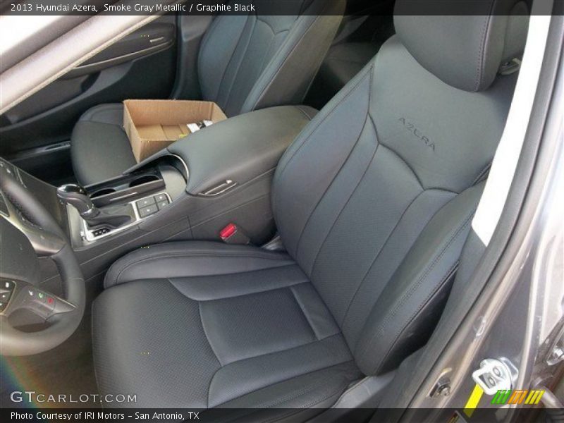 Smoke Gray Metallic / Graphite Black 2013 Hyundai Azera