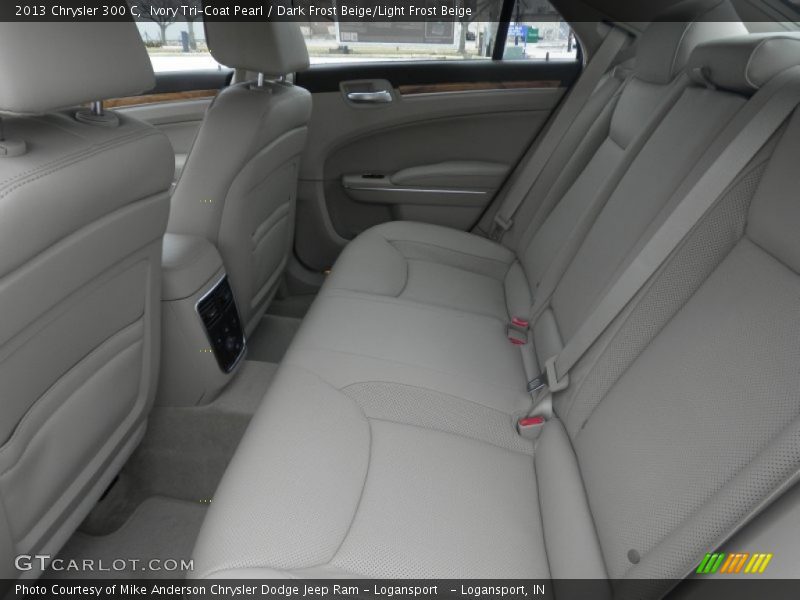 Ivory Tri-Coat Pearl / Dark Frost Beige/Light Frost Beige 2013 Chrysler 300 C