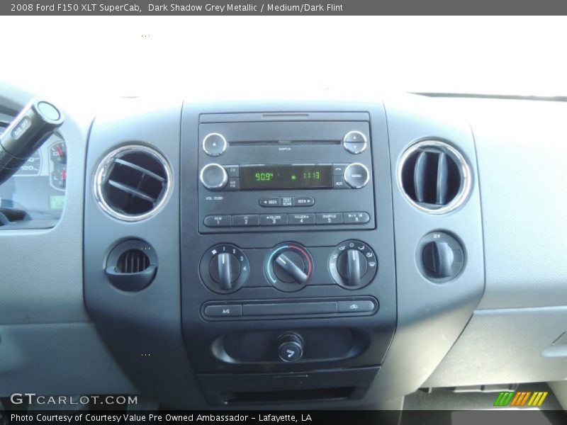 Dark Shadow Grey Metallic / Medium/Dark Flint 2008 Ford F150 XLT SuperCab