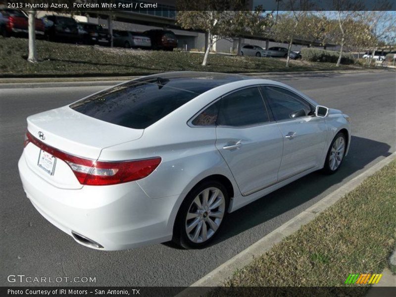 Porcelain White Pearl / Camel 2013 Hyundai Azera