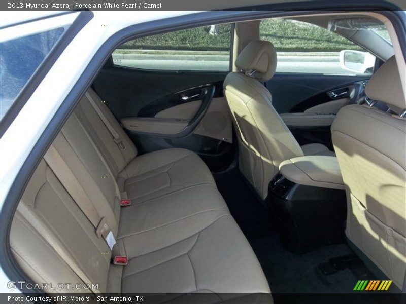 Porcelain White Pearl / Camel 2013 Hyundai Azera