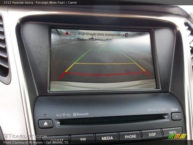 Porcelain White Pearl / Camel 2013 Hyundai Azera