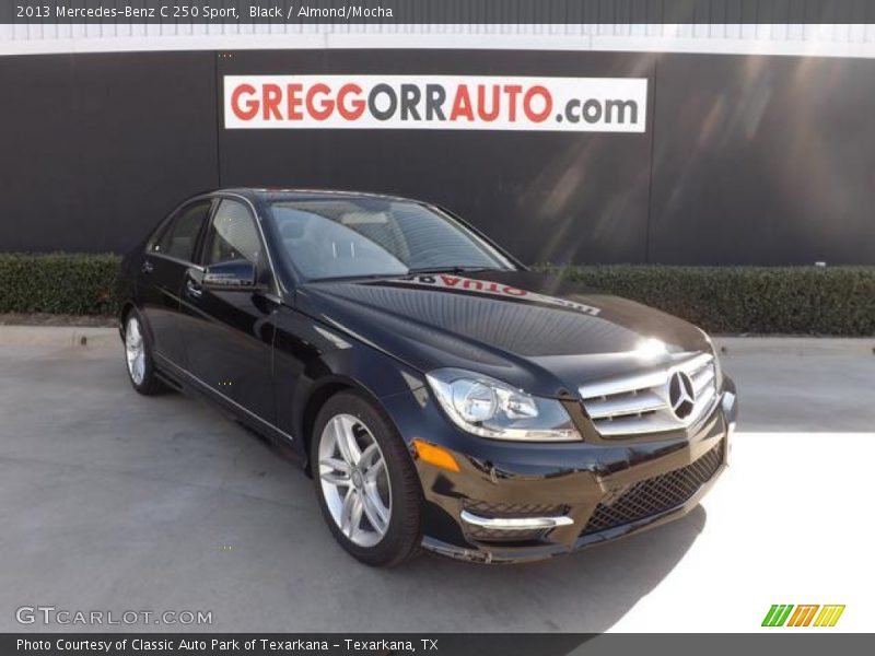 Black / Almond/Mocha 2013 Mercedes-Benz C 250 Sport