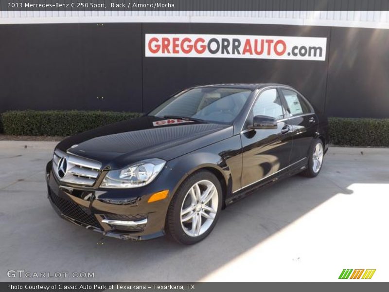 Black / Almond/Mocha 2013 Mercedes-Benz C 250 Sport