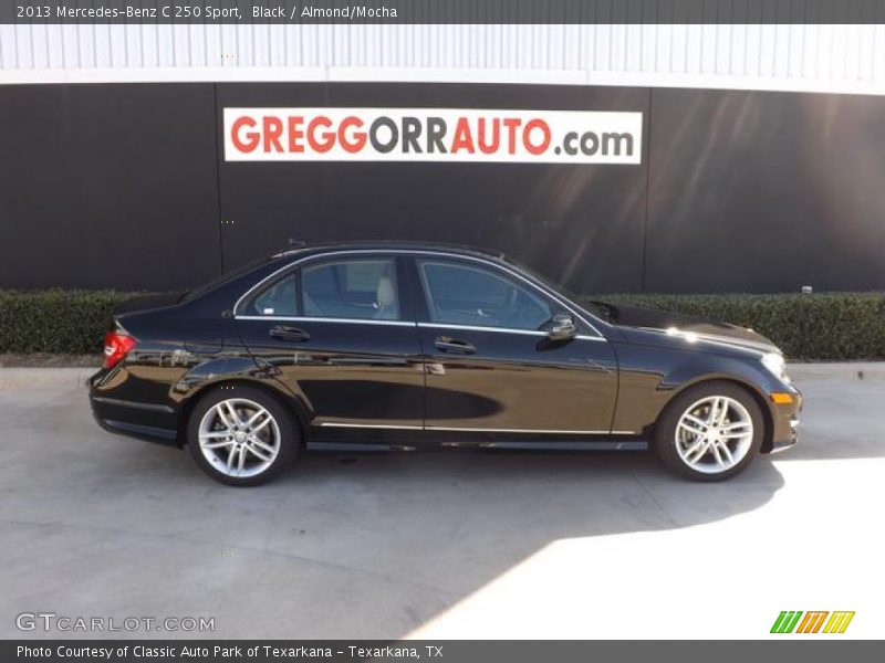 Black / Almond/Mocha 2013 Mercedes-Benz C 250 Sport