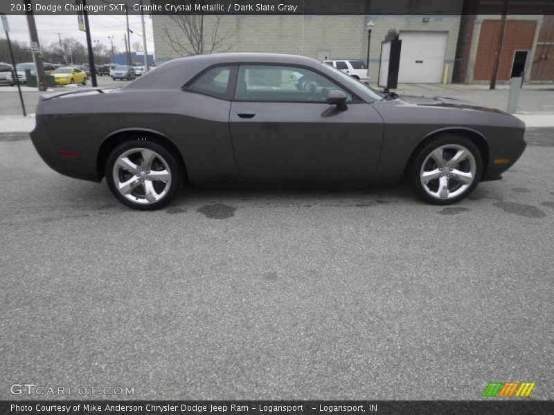 Granite Crystal Metallic / Dark Slate Gray 2013 Dodge Challenger SXT