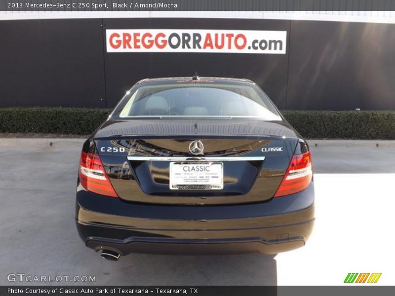Black / Almond/Mocha 2013 Mercedes-Benz C 250 Sport