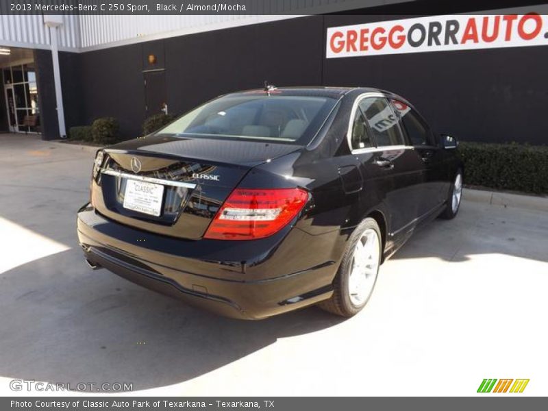 Black / Almond/Mocha 2013 Mercedes-Benz C 250 Sport