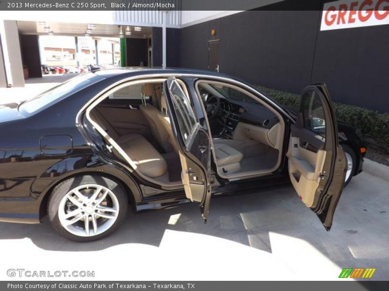 Black / Almond/Mocha 2013 Mercedes-Benz C 250 Sport
