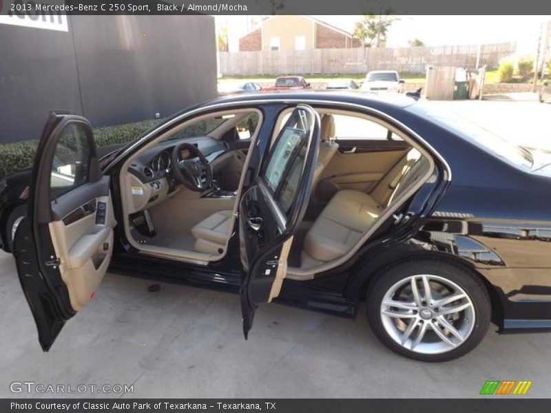 Black / Almond/Mocha 2013 Mercedes-Benz C 250 Sport