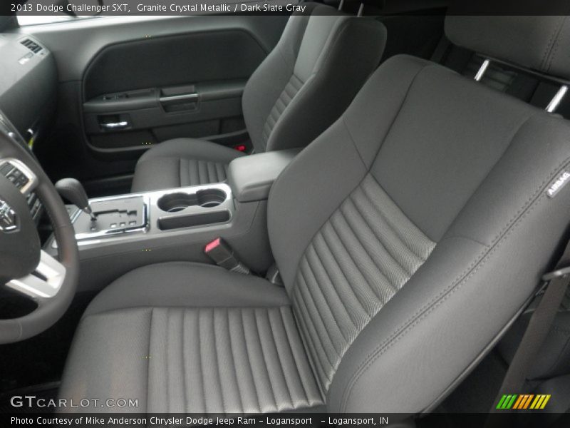 Granite Crystal Metallic / Dark Slate Gray 2013 Dodge Challenger SXT