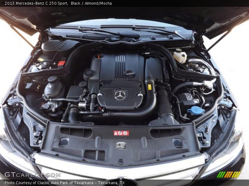  2013 C 250 Sport Engine - 1.8 Liter DI Turbocharged DOHC 16-Valve VVT 4 Cylinder