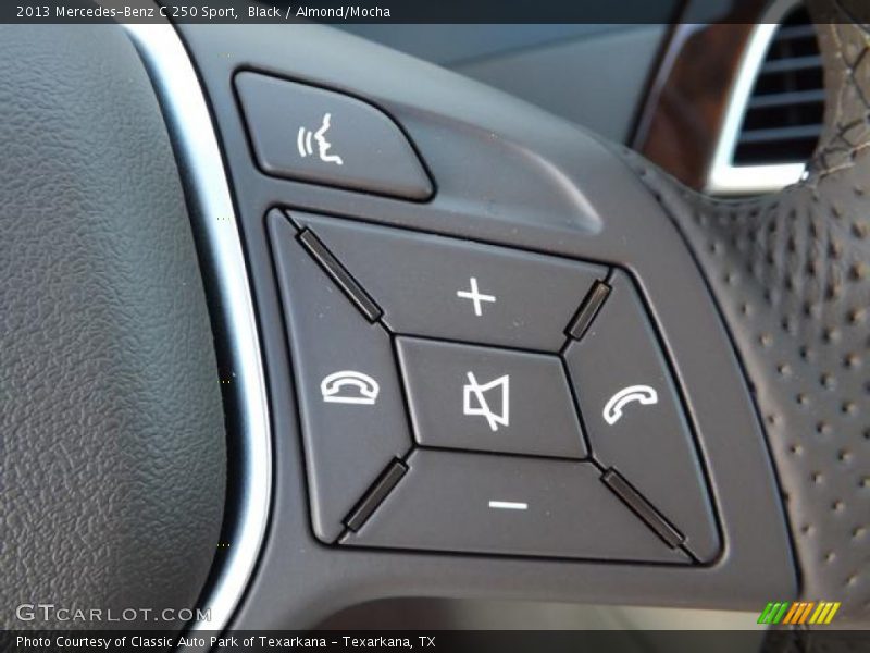 Controls of 2013 C 250 Sport