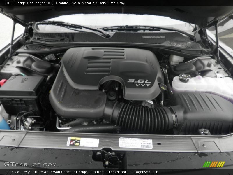 Granite Crystal Metallic / Dark Slate Gray 2013 Dodge Challenger SXT