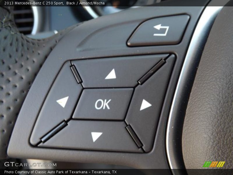 Controls of 2013 C 250 Sport