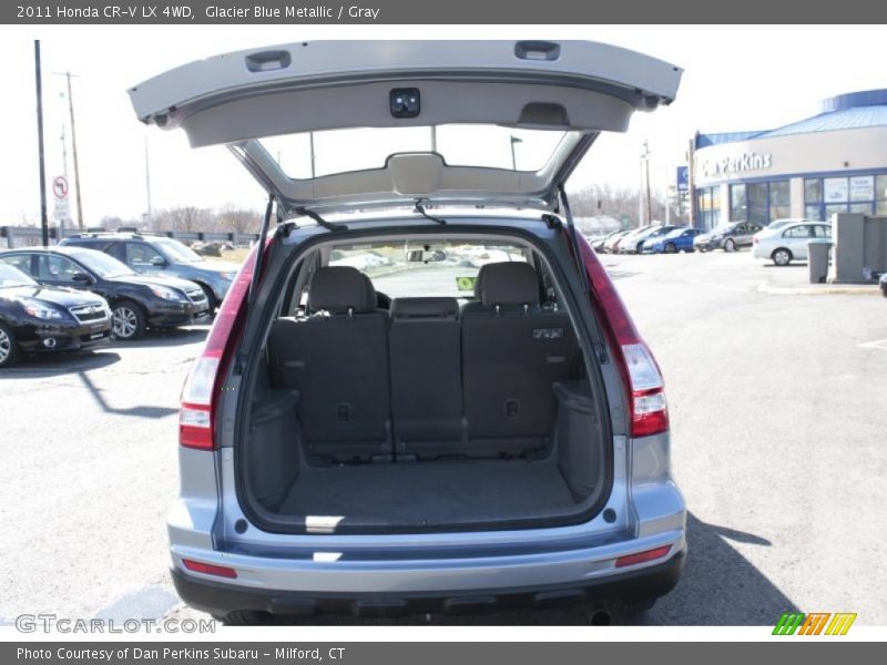 Glacier Blue Metallic / Gray 2011 Honda CR-V LX 4WD