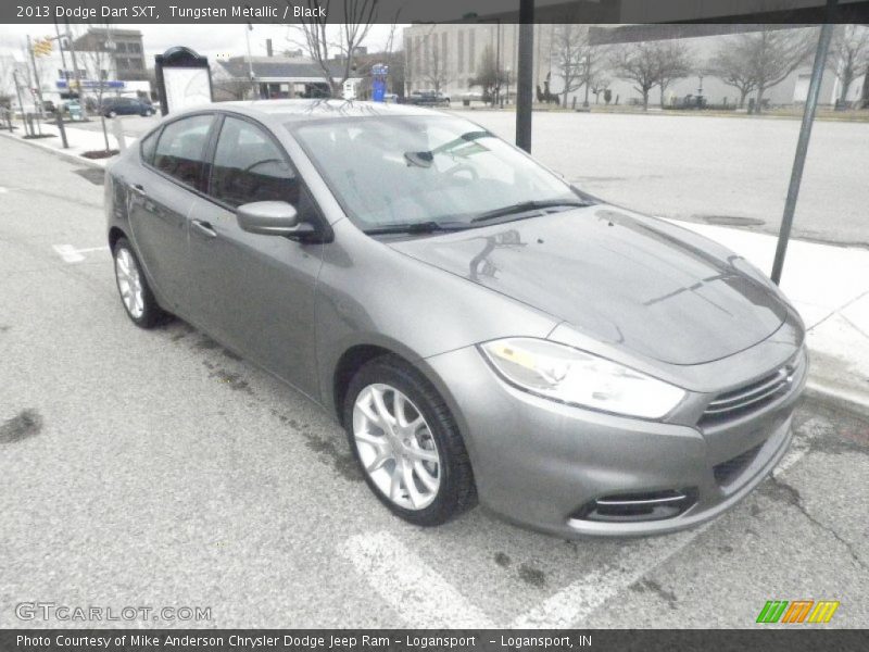 Tungsten Metallic / Black 2013 Dodge Dart SXT