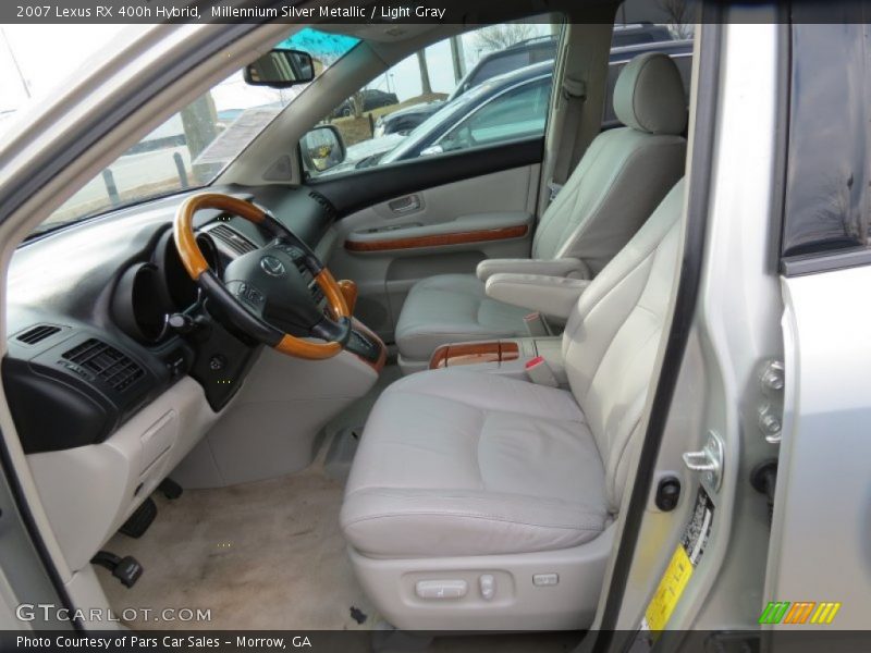  2007 RX 400h Hybrid Light Gray Interior