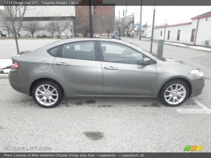 Tungsten Metallic / Black 2013 Dodge Dart SXT