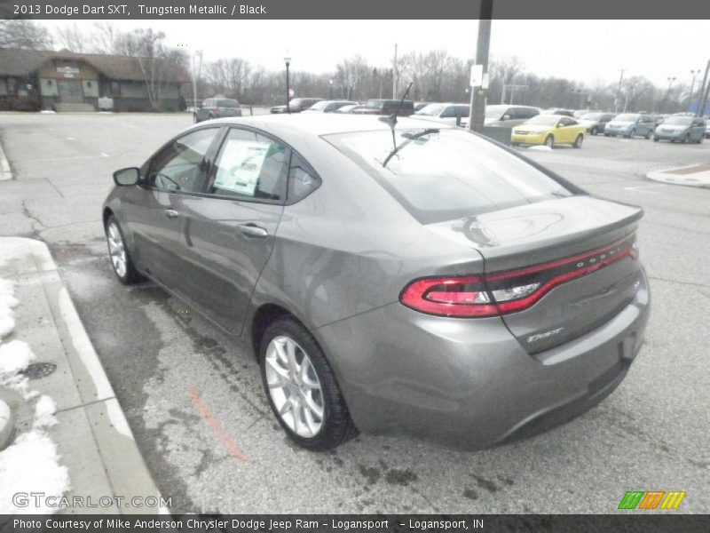 Tungsten Metallic / Black 2013 Dodge Dart SXT
