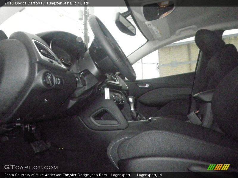 Tungsten Metallic / Black 2013 Dodge Dart SXT