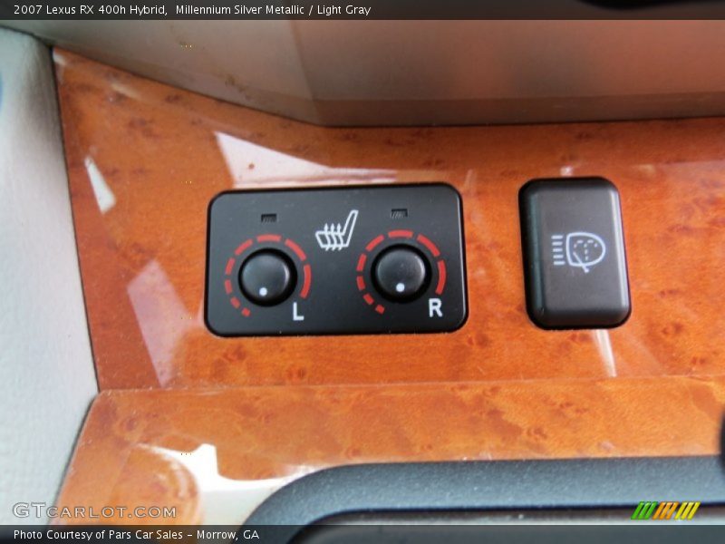 Controls of 2007 RX 400h Hybrid
