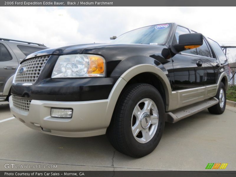 Black / Medium Parchment 2006 Ford Expedition Eddie Bauer