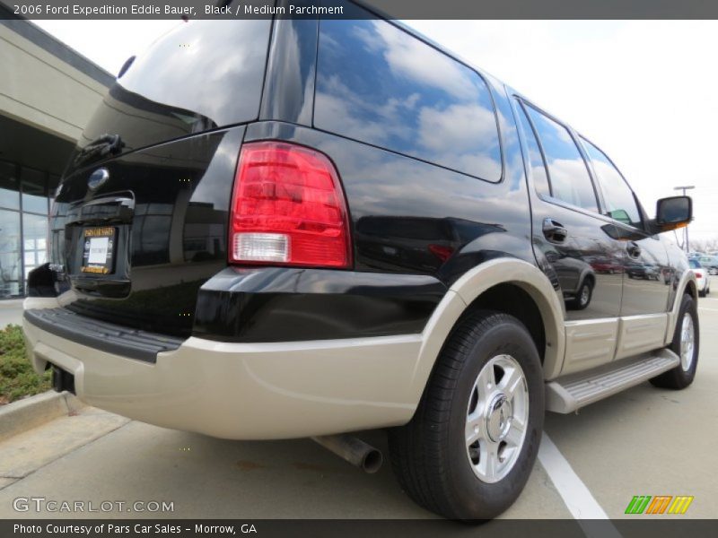 Black / Medium Parchment 2006 Ford Expedition Eddie Bauer