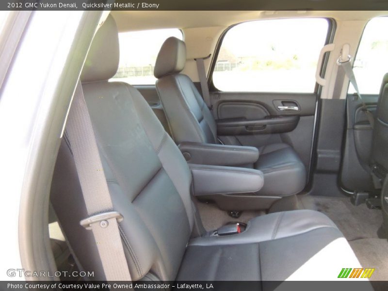 Quicksilver Metallic / Ebony 2012 GMC Yukon Denali