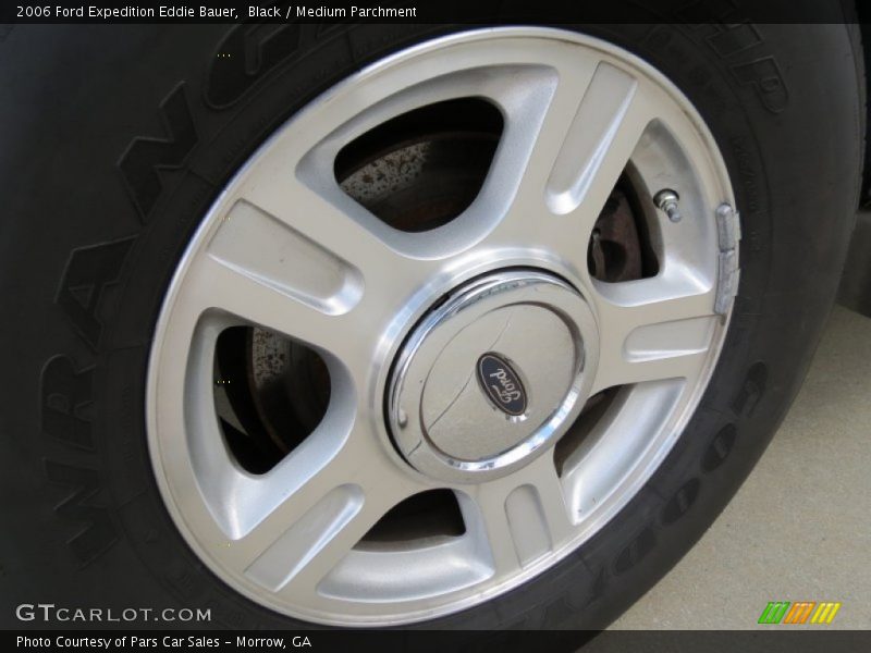 Black / Medium Parchment 2006 Ford Expedition Eddie Bauer