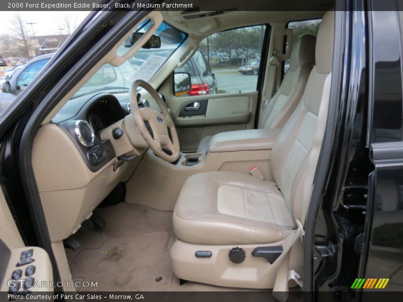 Black / Medium Parchment 2006 Ford Expedition Eddie Bauer