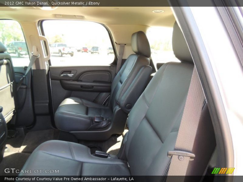Quicksilver Metallic / Ebony 2012 GMC Yukon Denali
