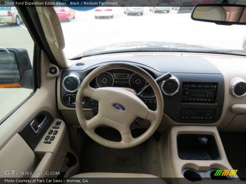 Black / Medium Parchment 2006 Ford Expedition Eddie Bauer