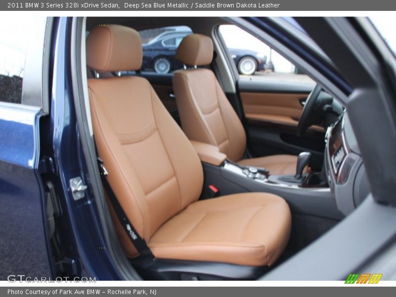 Front Seat of 2011 3 Series 328i xDrive Sedan