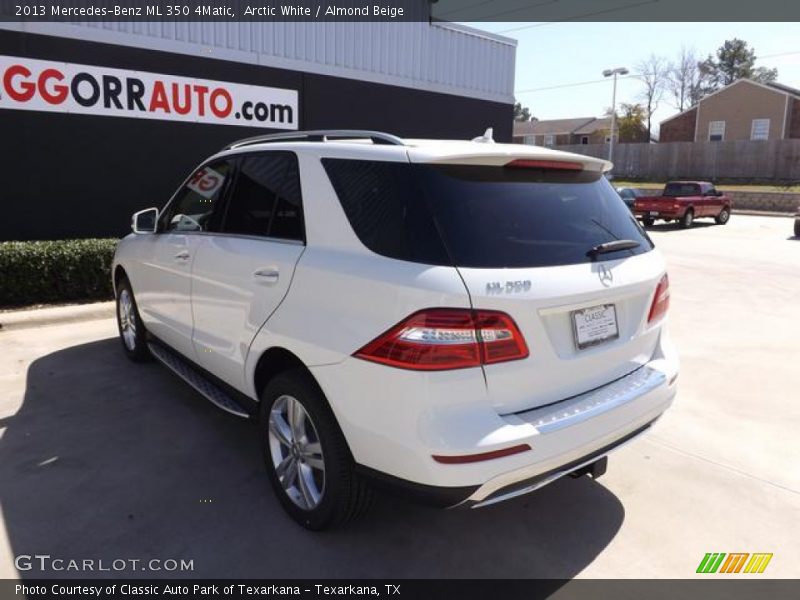 Arctic White / Almond Beige 2013 Mercedes-Benz ML 350 4Matic