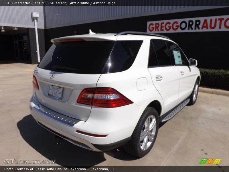 Arctic White / Almond Beige 2013 Mercedes-Benz ML 350 4Matic