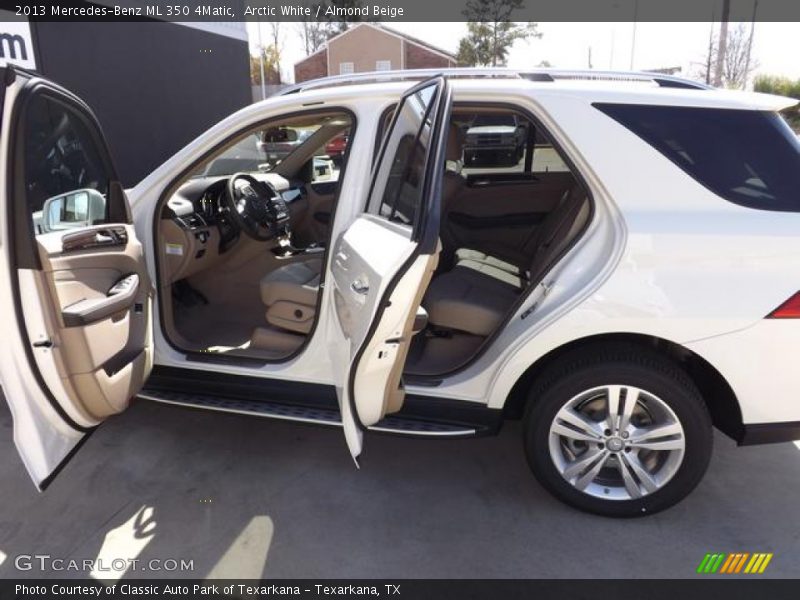 Arctic White / Almond Beige 2013 Mercedes-Benz ML 350 4Matic