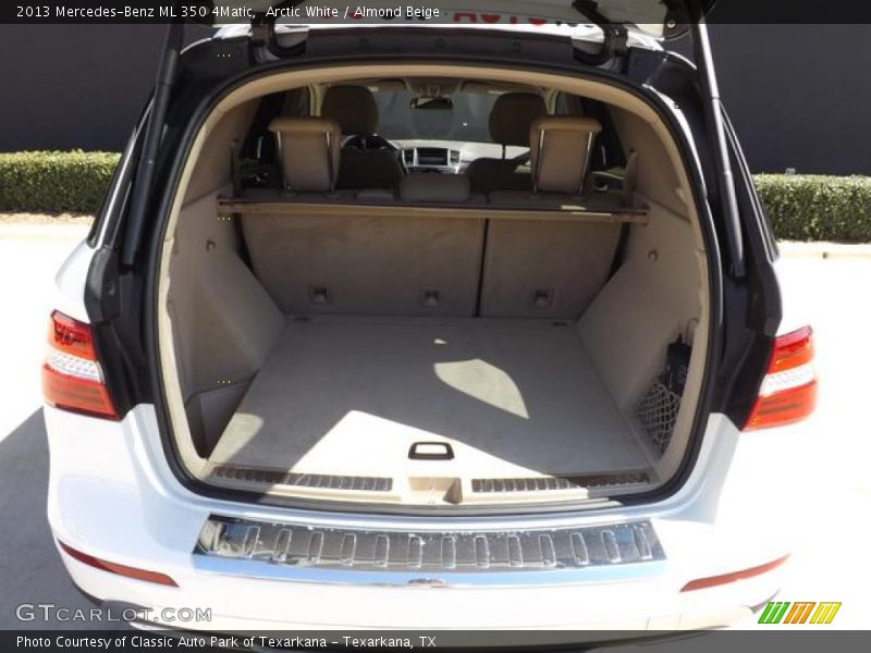 Arctic White / Almond Beige 2013 Mercedes-Benz ML 350 4Matic