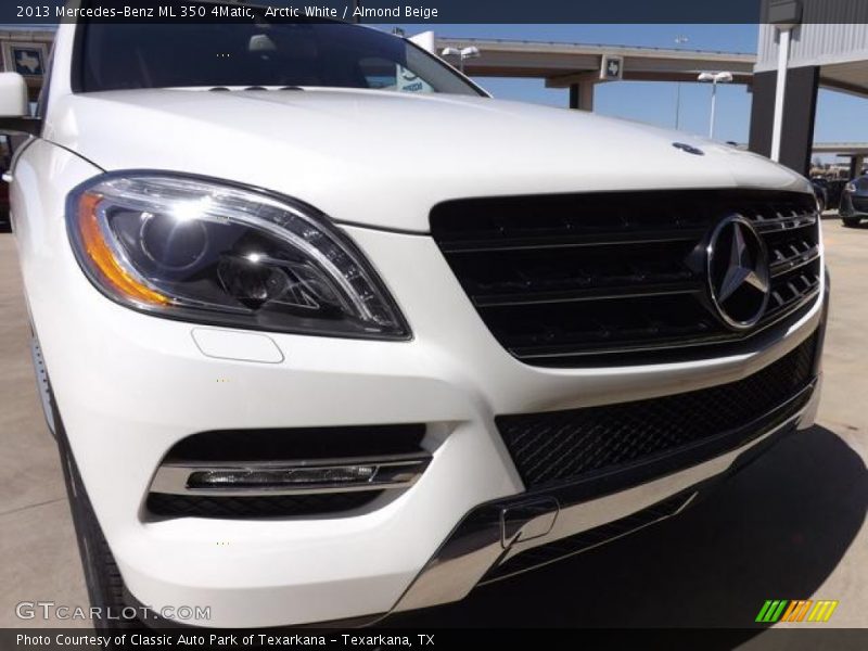 Arctic White / Almond Beige 2013 Mercedes-Benz ML 350 4Matic