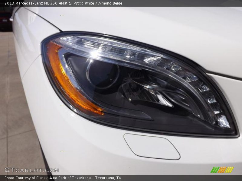 Arctic White / Almond Beige 2013 Mercedes-Benz ML 350 4Matic