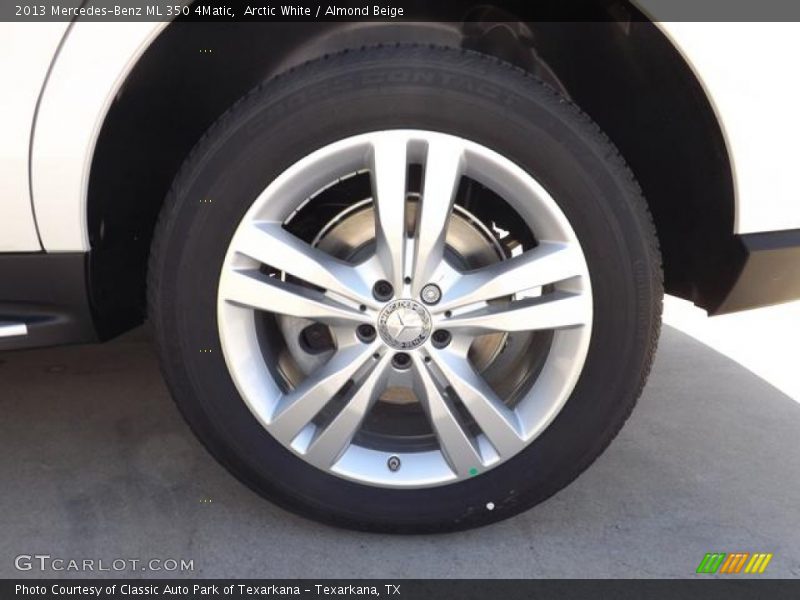 Arctic White / Almond Beige 2013 Mercedes-Benz ML 350 4Matic