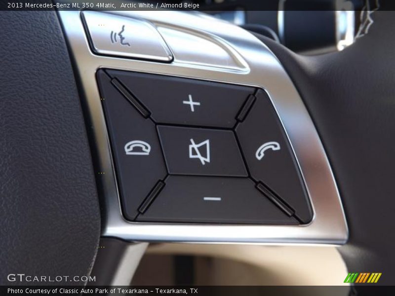 Arctic White / Almond Beige 2013 Mercedes-Benz ML 350 4Matic