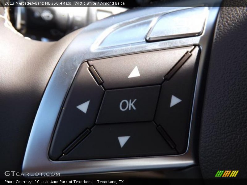 Arctic White / Almond Beige 2013 Mercedes-Benz ML 350 4Matic