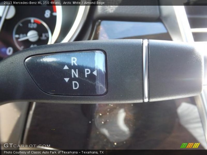 Arctic White / Almond Beige 2013 Mercedes-Benz ML 350 4Matic