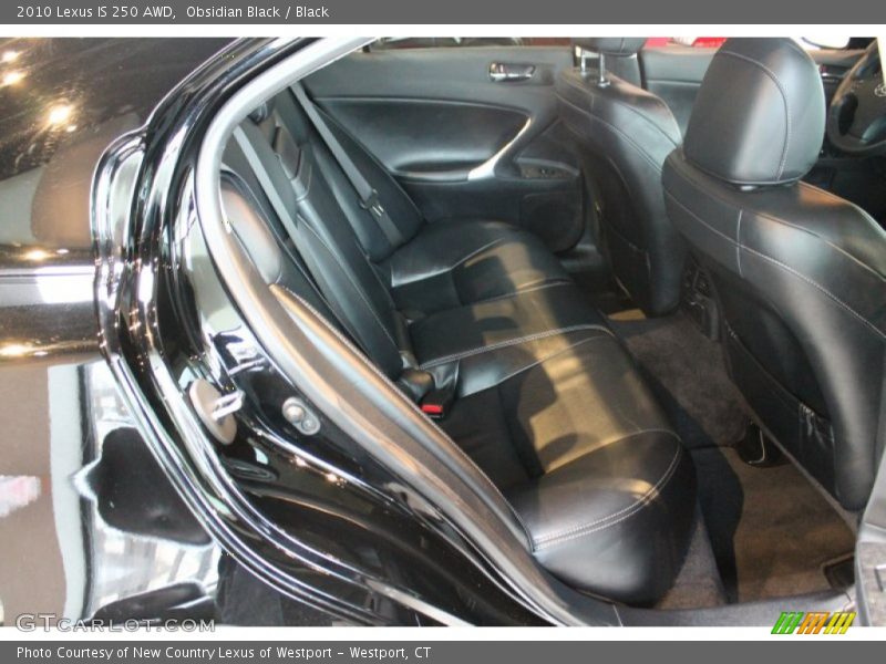 Obsidian Black / Black 2010 Lexus IS 250 AWD