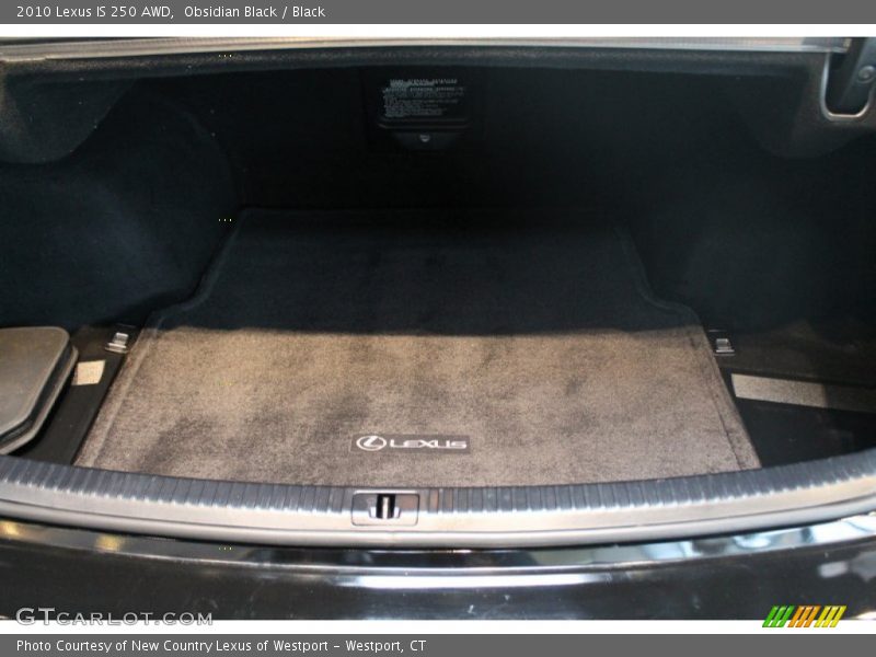 Obsidian Black / Black 2010 Lexus IS 250 AWD