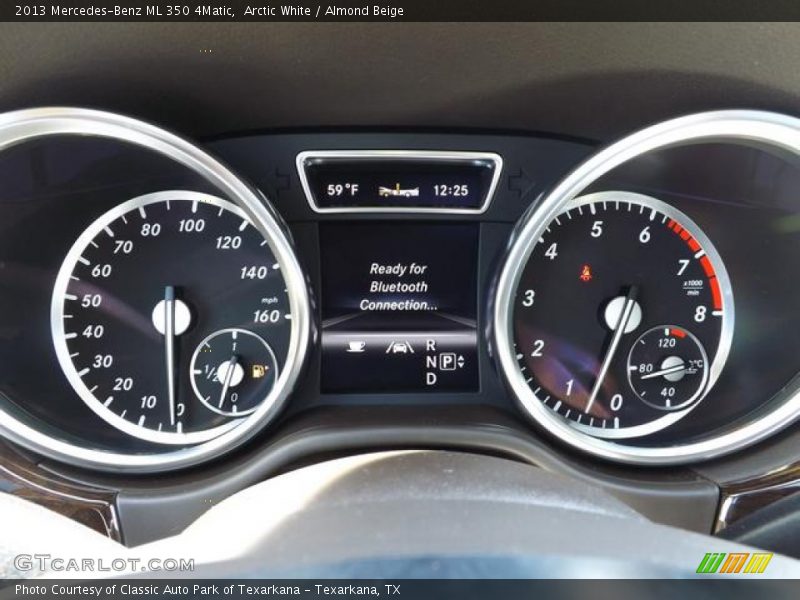 Arctic White / Almond Beige 2013 Mercedes-Benz ML 350 4Matic